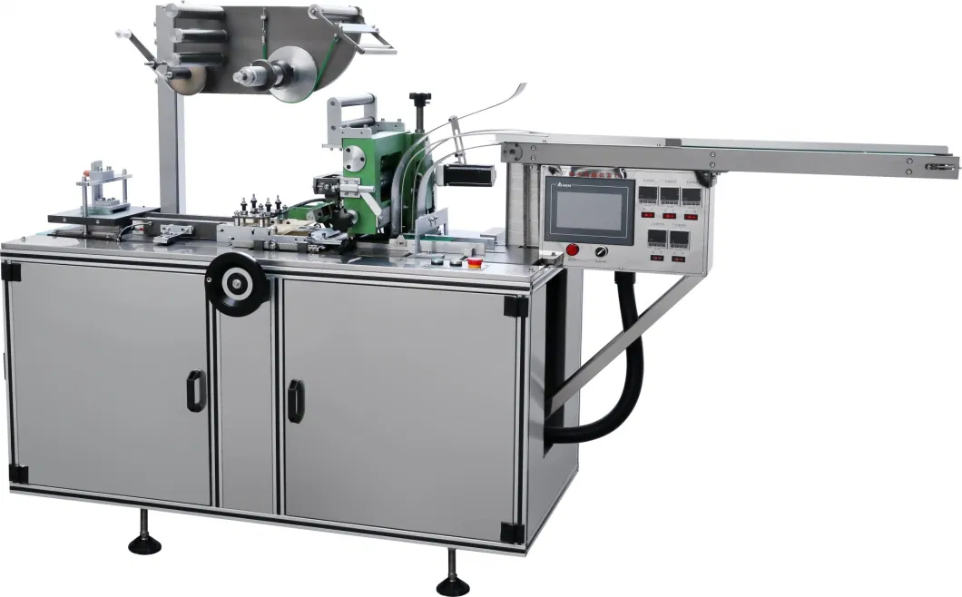 Fully Automatic Wrapping Packaging/ Packing Overwrap Cellophane Machine with Comestics, and Food Box