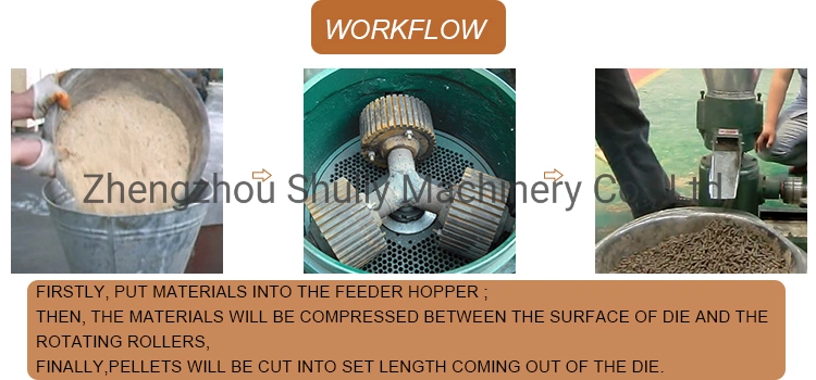Animal Poultry Processing Machines Wood Pellet Mill Making Machine
