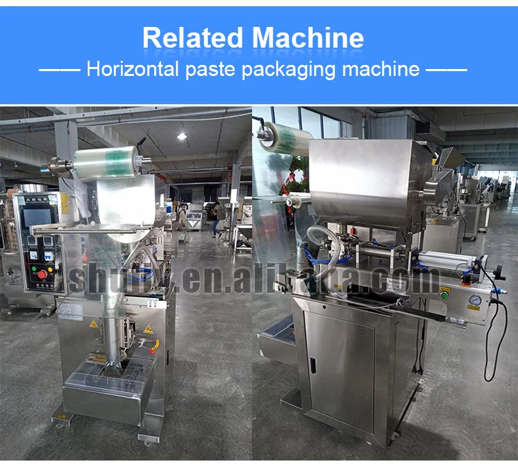 Automatic Peanut Tomato Jam Butter Syrup Sachet Packing Packaging Machine