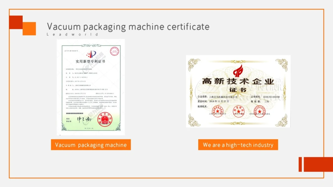 Fresh Fruits, Vegetables, Fish, Seafood, Dairy Products, Soy Products Vacuum Packaging Machine