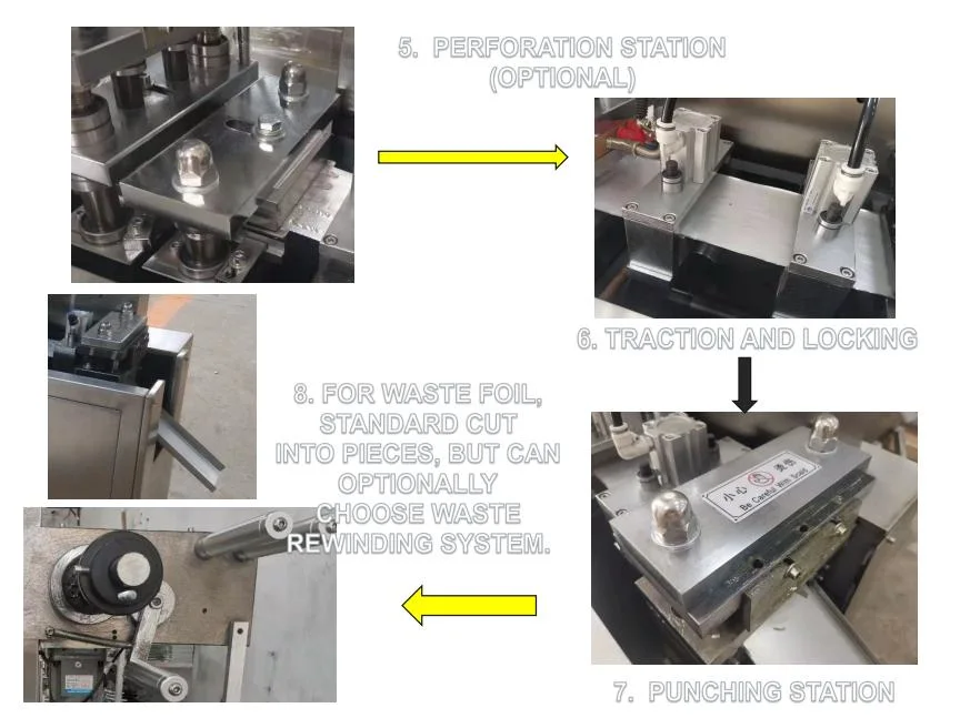 Youngstar Dpp80 Small Mini Automatic Alu-PVC Butter Cream Jam Paste Sauce Blister Packing Machine Factory Hot Sale