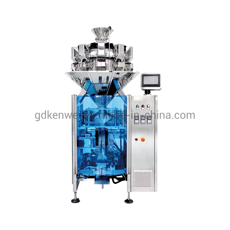 Tea Bag Sealing Pouch Automatic Multi-Function Food Vertical Packing Machine with Multi-Head Weigher for Weighing Granule Packaging Filling Machine Price