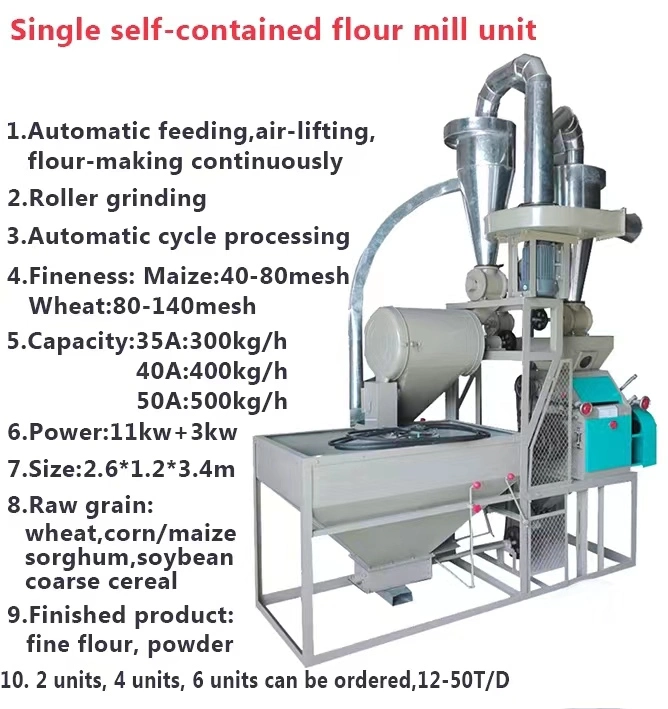 Grain Grinding Machine Corn Wheat Grinding Machine Flour