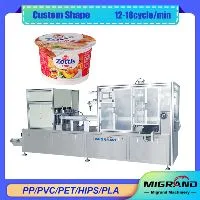 Automatic Small-Dose Tomato Paste Filling Machine Homogenized Ketchup Blister Thermoforming and Liquid Filling Sealing Packing Machine for Jam Honey