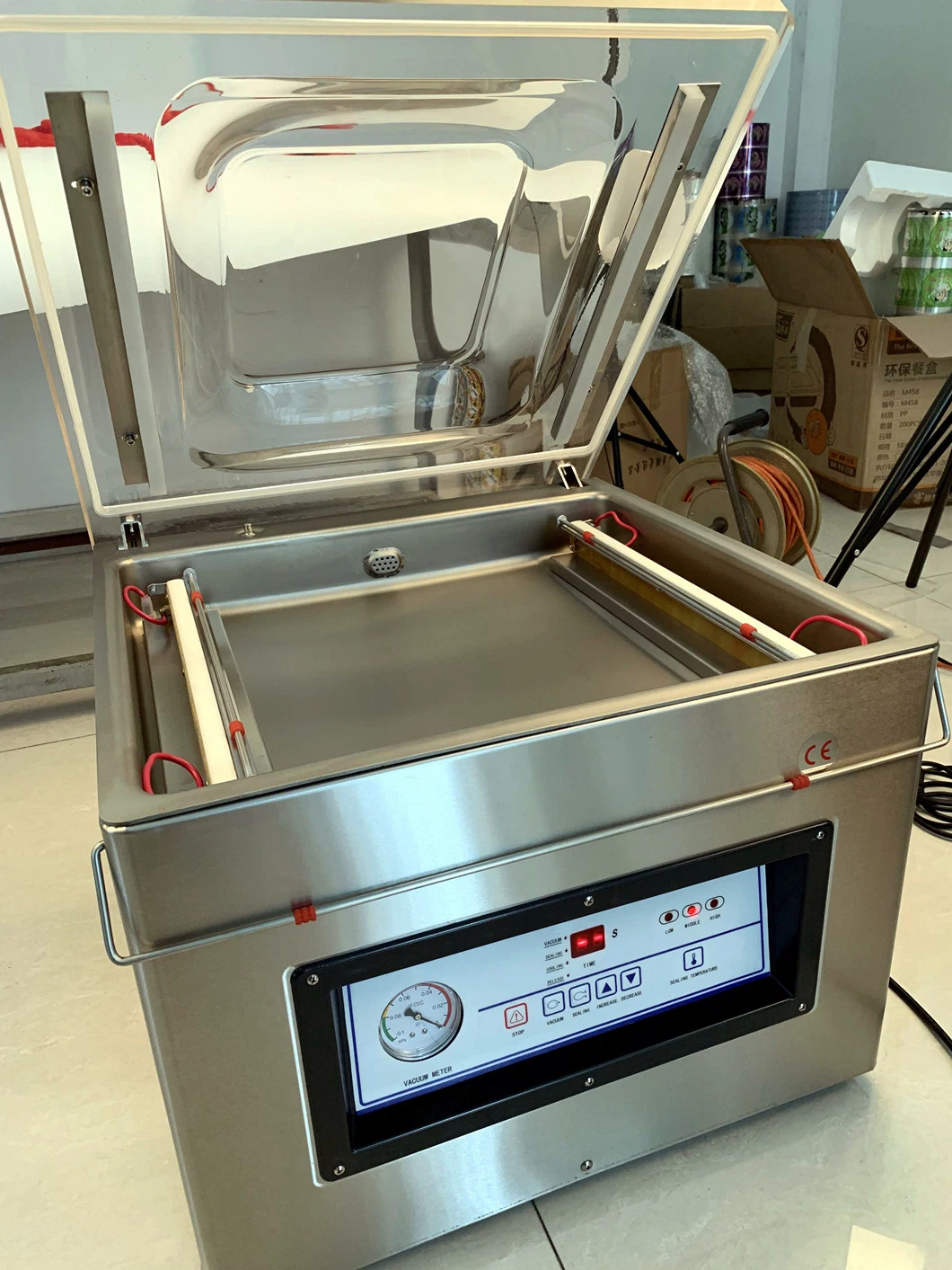 Commercial Vacuum Sealer Machine Coffee Bags Packaging Machine with Vacuum Dried Fruit Vacuum Packing Machine