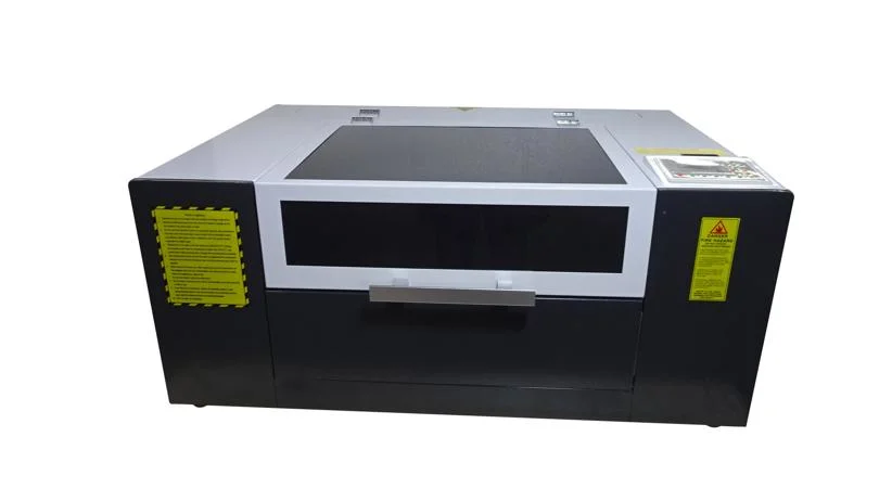 Hgstar 40W/60W Laser Machine 6040 CO2 Laser Engraving Machine for Advertising/Leather/Printing and Packaging/Craft/Wood Industry