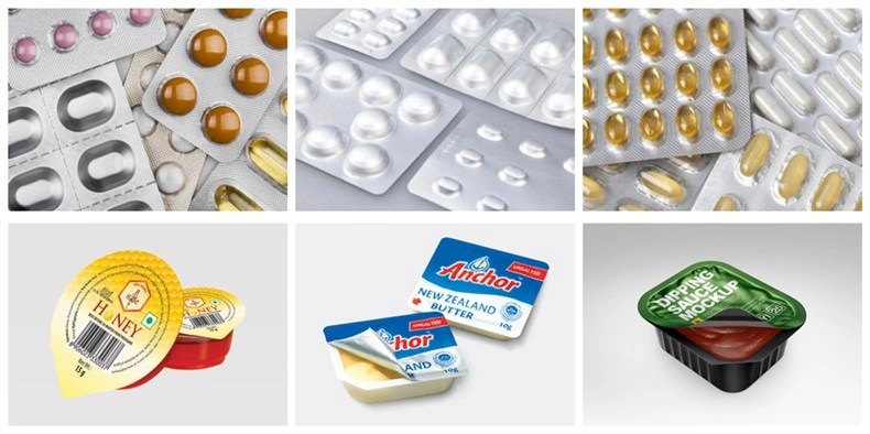 Automatic Honey Food Medical Pill Tablet Capsule Toothbrush Blister Packaging Packing Forming Sealing Thermoforming Machine