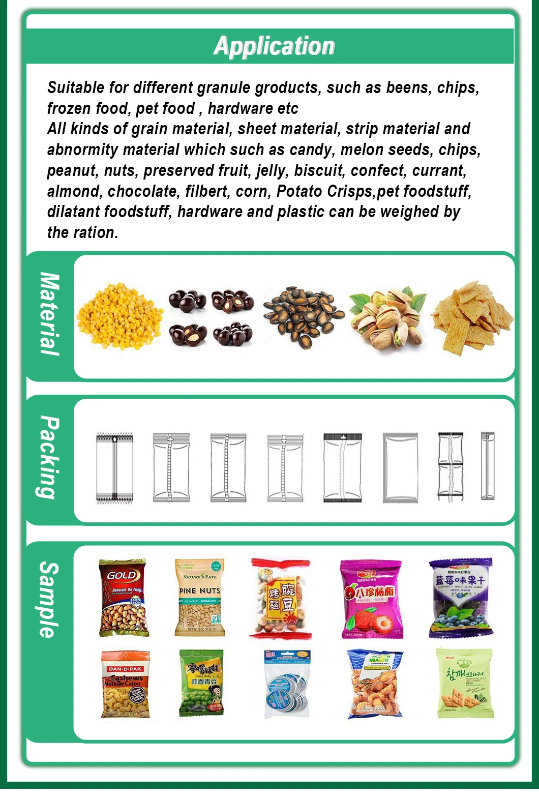 in Stock Food Packaging Machine Business + Small Food Packaging Machines + Box Packaging for Food Machine Maker