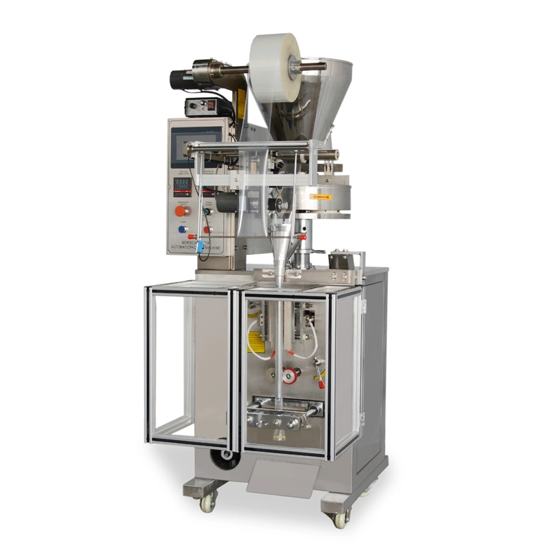 Automatic Touch Screen Control Food Hardware Medicine Seasoning Cosmetics Vertical Grains Packaging Machine Factory Ah-Klq Series