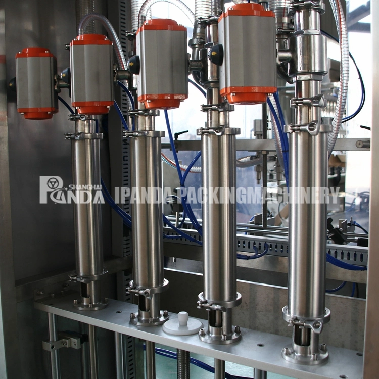 Full Automatic Tomato Paste Hot Sauce Honey Jar Ketchup Filling Machine