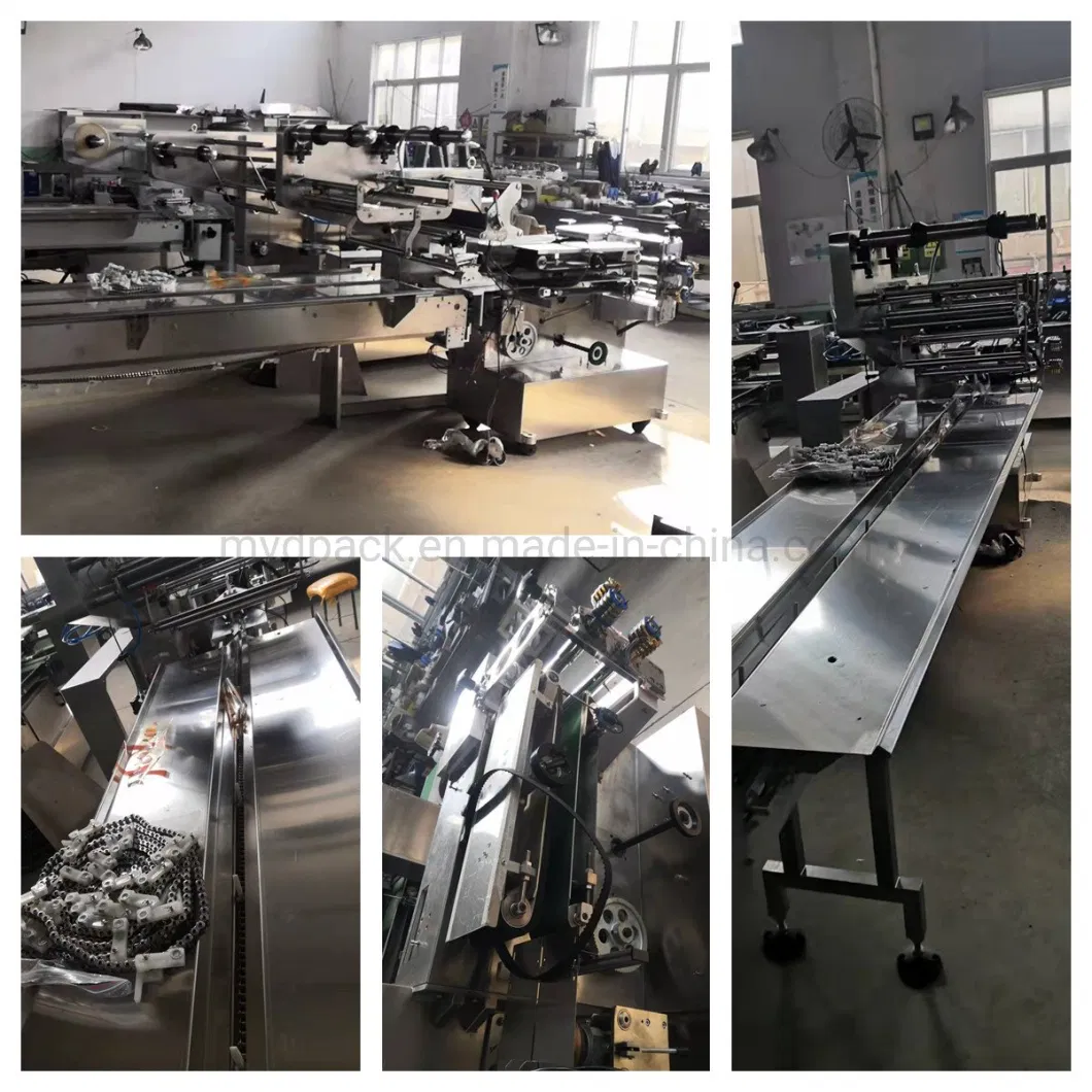 Automatic Food Bread Instant Noodle Sealing Packing Packaging Wrapping Machine Machinery Flow Packing Machine