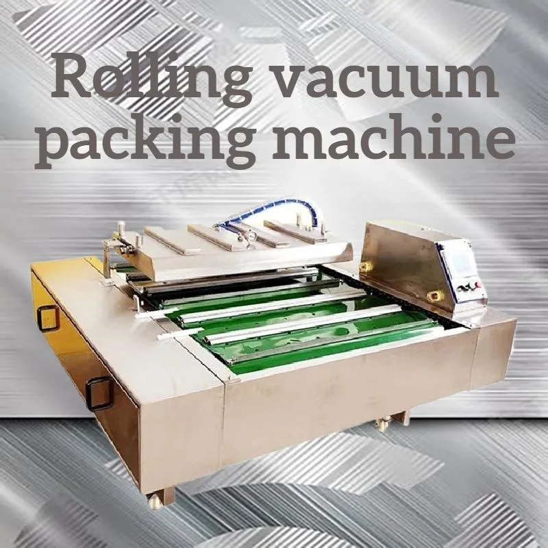 Automatic Continuous Vacuum Packing Machine Vegetable Corn Peanut Vacuum Packing Sealing Machine The Best Price