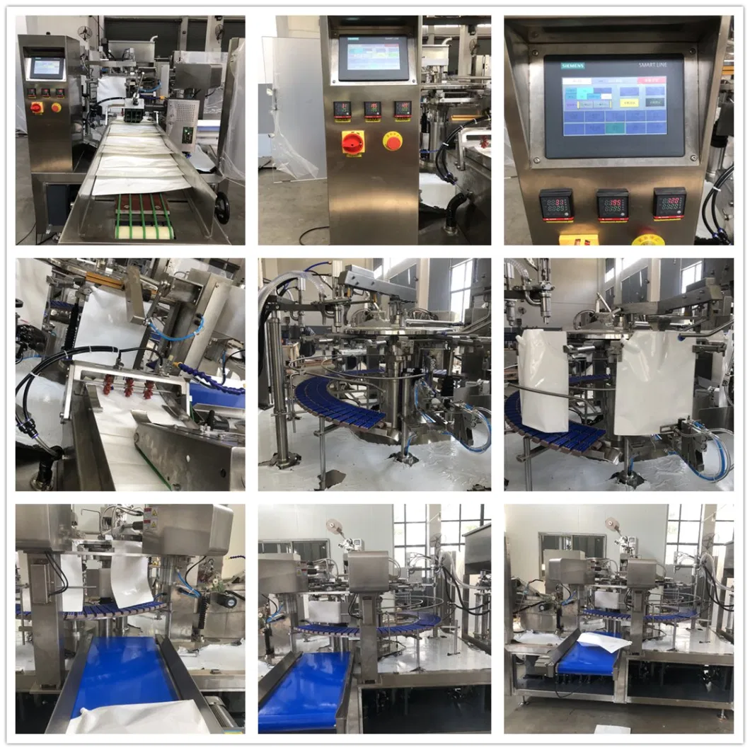 MW8-3545yt Heating and Mixing Liquid Pre-Made Pouch Package Machine/Mwellpack Filling Pack Sealing Wrapping Vertical or Pillow Auto Food Packing Machine