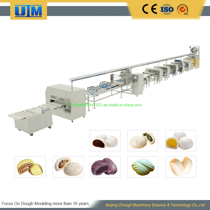 Food Machine Line Multi-Head Stuffing Bun Forming Line