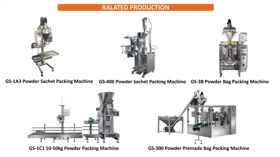 Fully Automatic 500g 1kg 2kg 3kg 4kg 5kg Dry Milk/Spice/Coffee/Protein/Curry/Meal Replacement Powder Filling Packing Packaging Machine