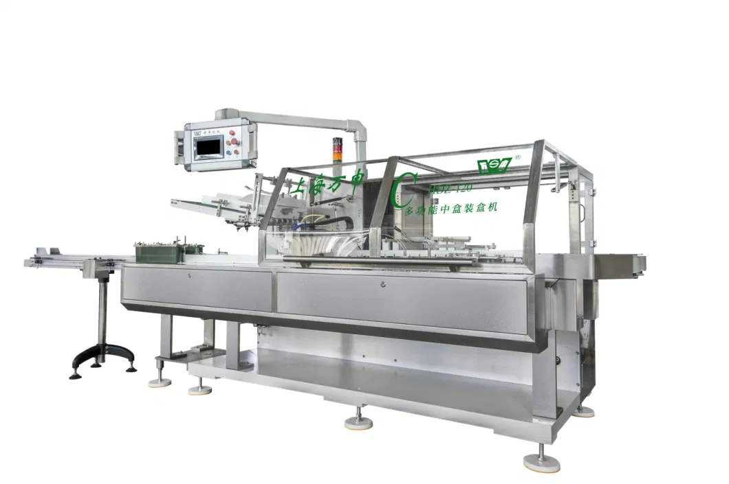 Multi-Function Cartoning Machine for Carton Boxes Cartoner Packing Machinery of Food/Cosmetic/Hardware/Pharmaceutial/Stationary Industry Packaging Machine