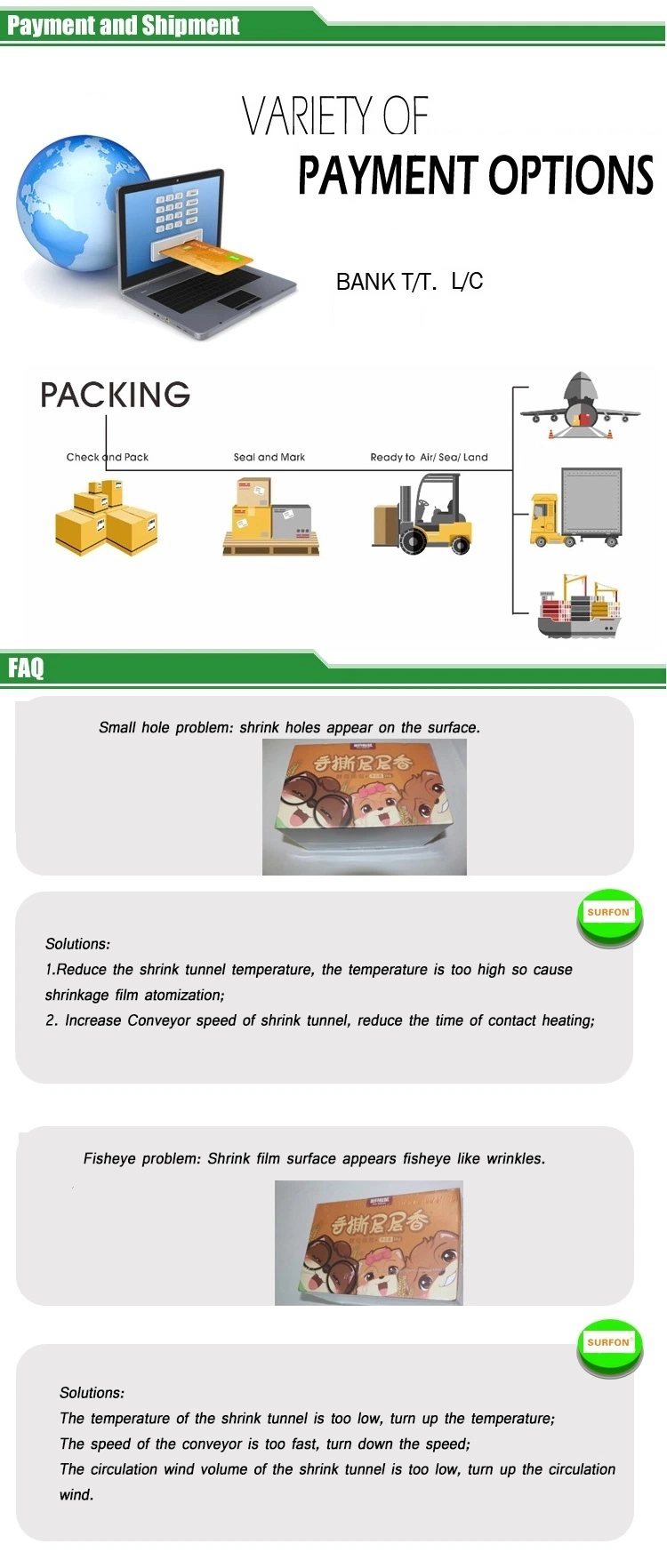 Shanghai High Speed Lunch Box Sealing Shrink Wrap Machine for Packaging Boxes