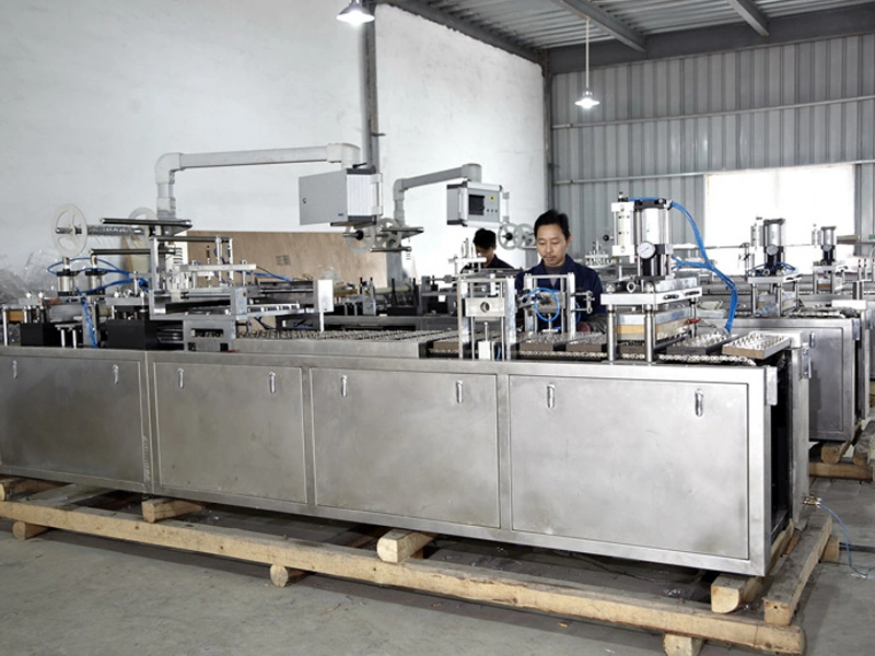 Automatic Alu Alu PVC Butter Honey Liquid Medical Blister Thermoforming Packaging Machine