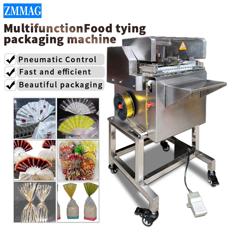 Food Packaging Machinery for Small Business Automatic Flower Tie Machine (ZMZ-400)