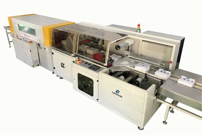 2023 Automatic Packaging Machine Instant Noodle High Speed Reciprocating Shrink Wrapping Machine 60-120packs/Min