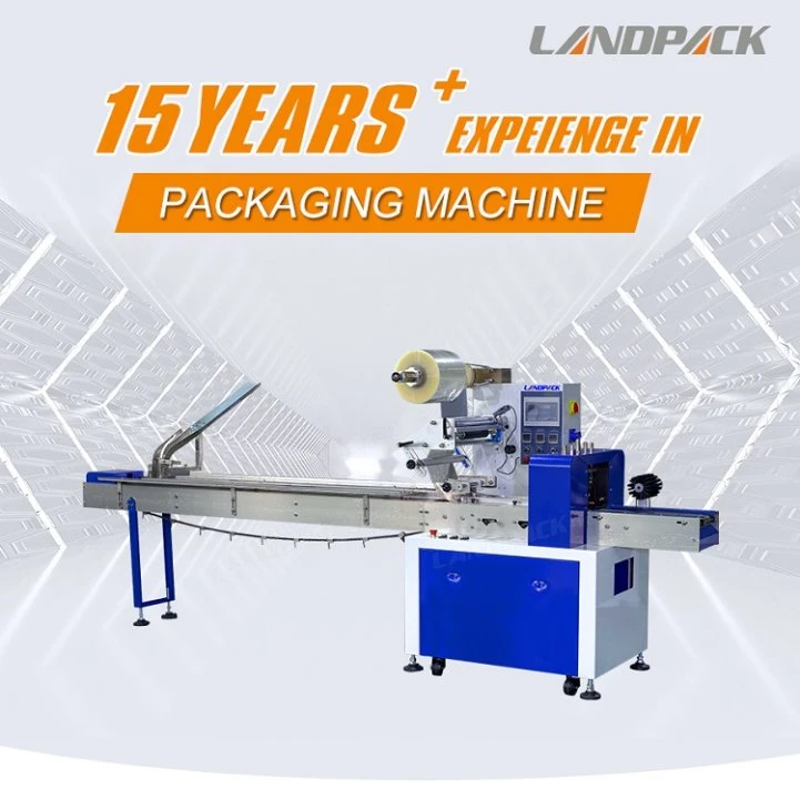 Landpack Lp-350b for Cookie Individual Medical Disposable Flow Pack Packaging Packing Machines Machine