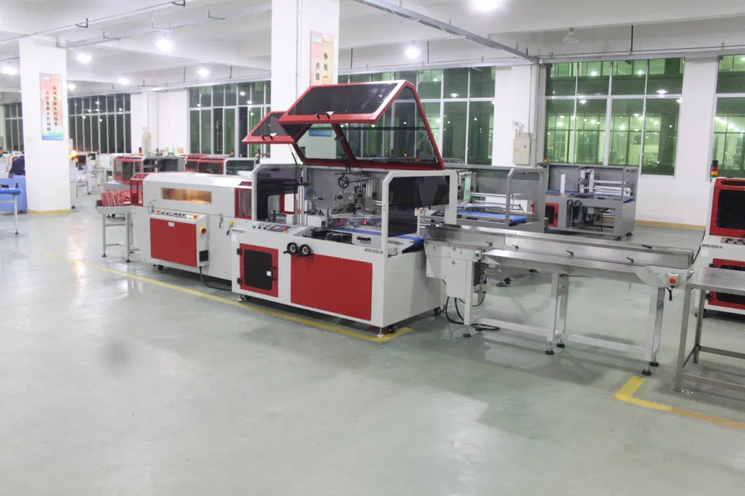 Food Industry Packaging Side Sealing PE Film Heat Shrink Package Machine