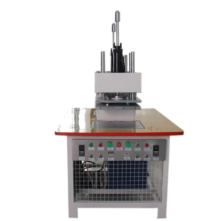 Double Head 3D Clothing Leather Garment Embossing Machine