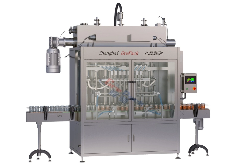 Factory Tomato Sauce Chili Sauce Bottle Filling Machine