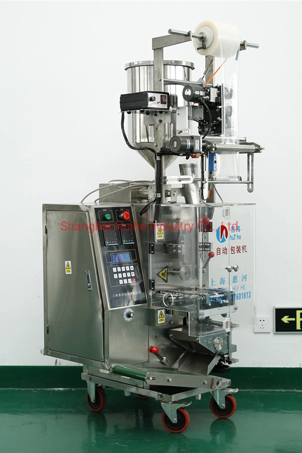 Vertical Form Fill Seal Vffs Small Sachet Plastic Bag Automatic Cooking Oil Liquid Paste Sauce Filling and Packaging Machine