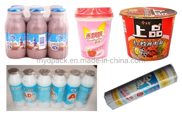 High Quality Automatic Beverage Milk Tea Instant Noodle Vegetable Reciprocating Shrink Film Packaging Machine Multi-Function Food Packing Machine