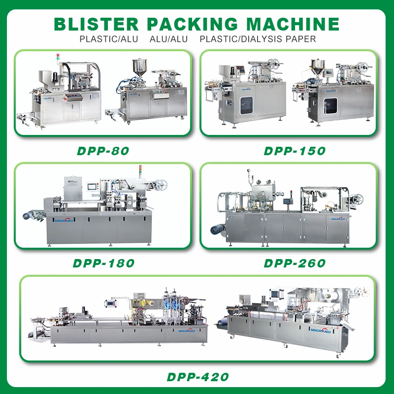 Automatic Blister Thermoforming Filling and Sealing Packaging Machine for Mono Dose Peanut Butter Chocolate Honey Jam Sauce Blister Packing Machine Line