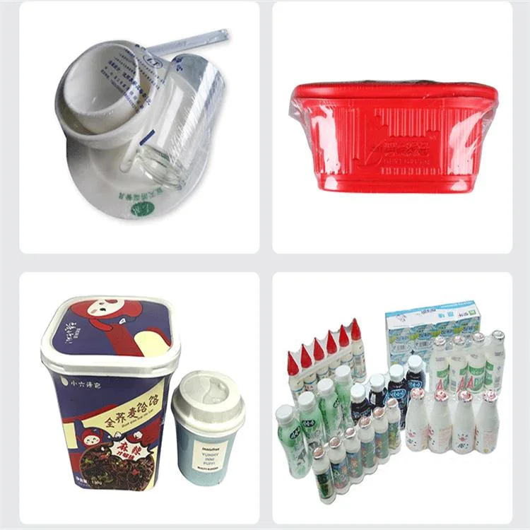 Fruits Frozen Pizza Coffee Cucumber Food Tray POF Shrink Wrapping Packaging Egg Tray Shrink Packing Wrap Machine