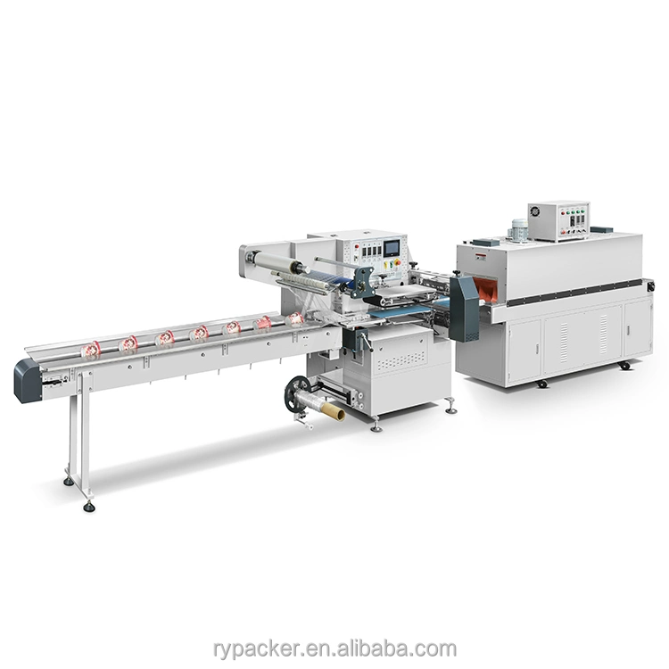 Flow Wrapping Machine Food Shrink Wrap Instant Noodle Packing Machine