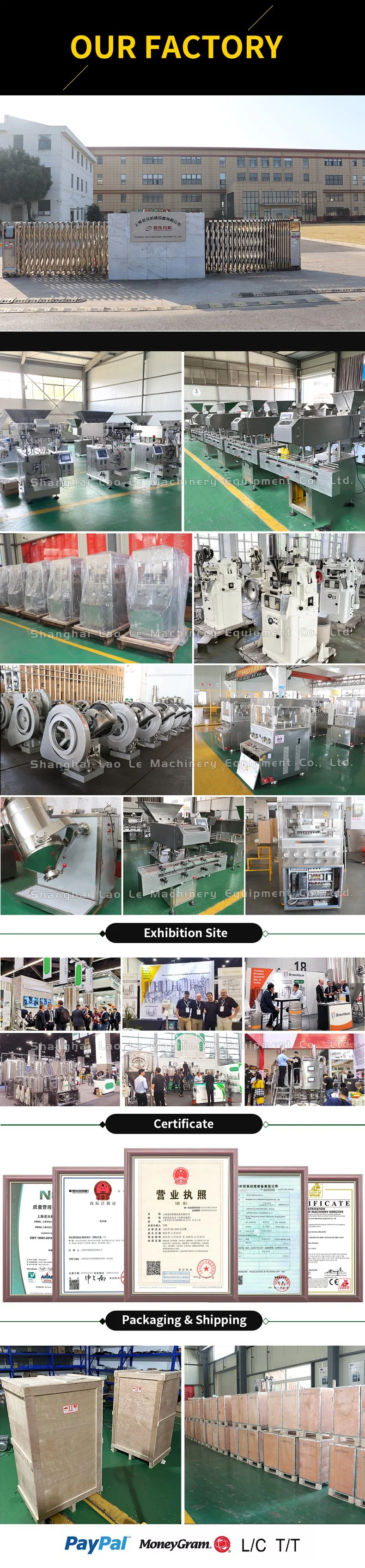 Automatic Flat Aluminum Plastic Food Dried Fruit Potato Chips Sealing Packing Machinery