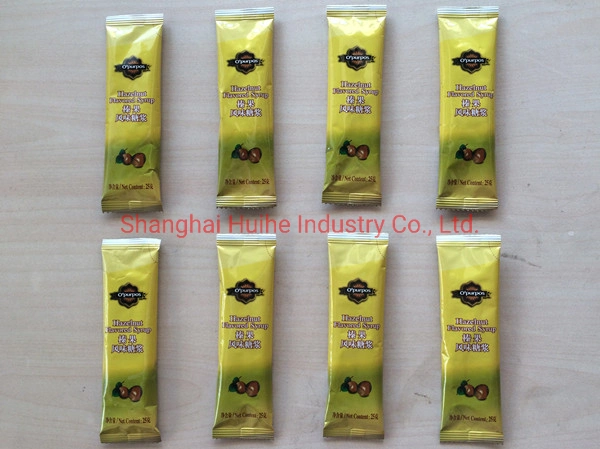 Vertical Form Fill Seal Vffs Small Sachet Plastic Bag Automatic Cooking Oil Liquid Paste Sauce Filling and Packaging Machine