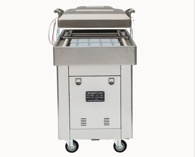 Double Chamber Vacuum Packing Machine Dz-400 for Meat, Beef, Sea Food, Tofu, Mushroom, Peanut, Rice, Chicken