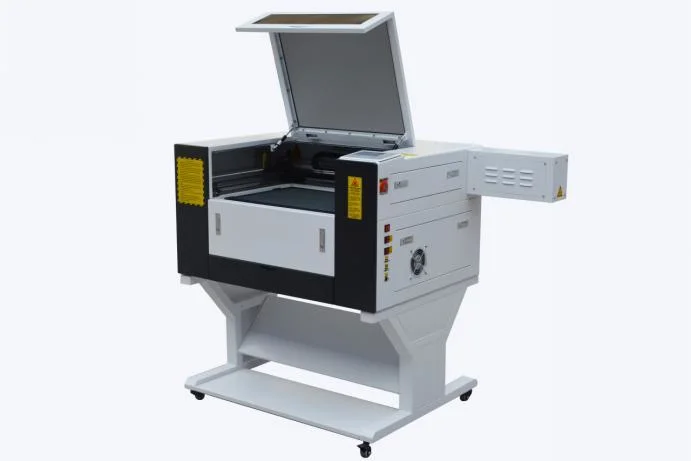 Hgstar 40W/60W Laser Machine 6040 CO2 Laser Engraving Machine for Advertising/Leather/Printing and Packaging/Craft/Wood Industry