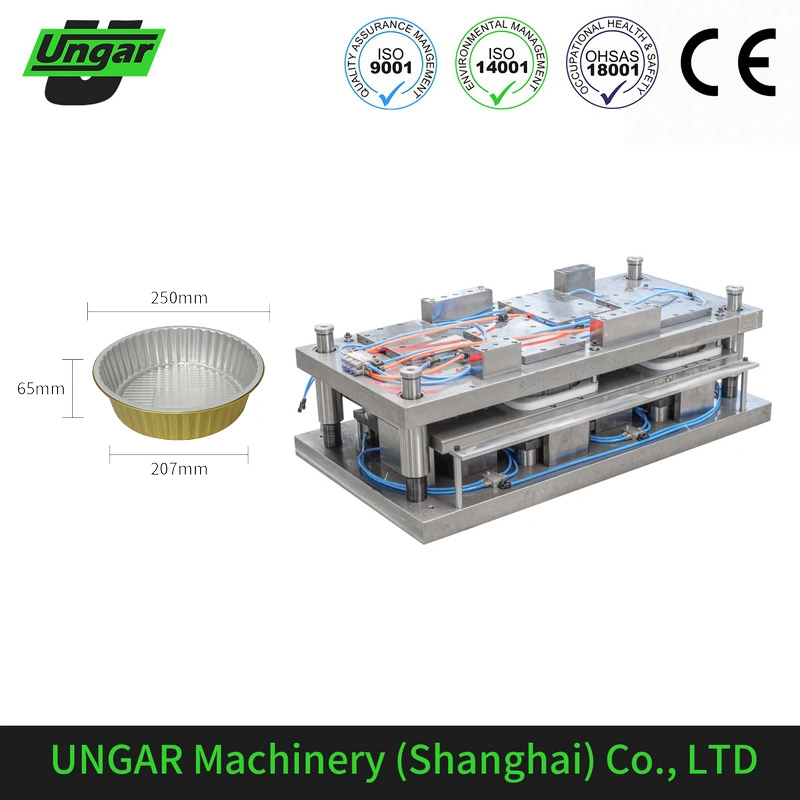 Disposable Aluminum Foil Pan/Tray/Cup/Bowl/Plate/Container for Food Packaging Making Machine