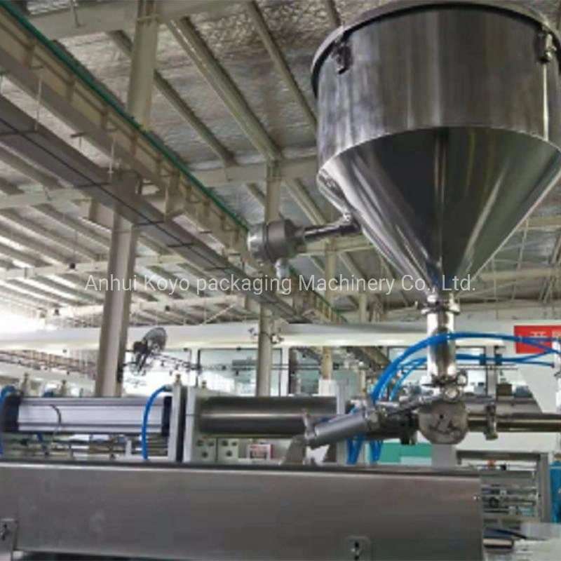 Automatic Liquid Fruit Juice/Tomato Paste/Sauce/Honey/Whisky/Water/Shampoo/Ketchup/Oil Bag Filling Sealing Vertical Packaging Packing Machine