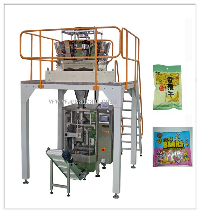 Pet Food Automatic Bagging Systems, Grain Auto Open Mouth Small Charcoal Pellet Bag Bread Bagging Machine for Seeds