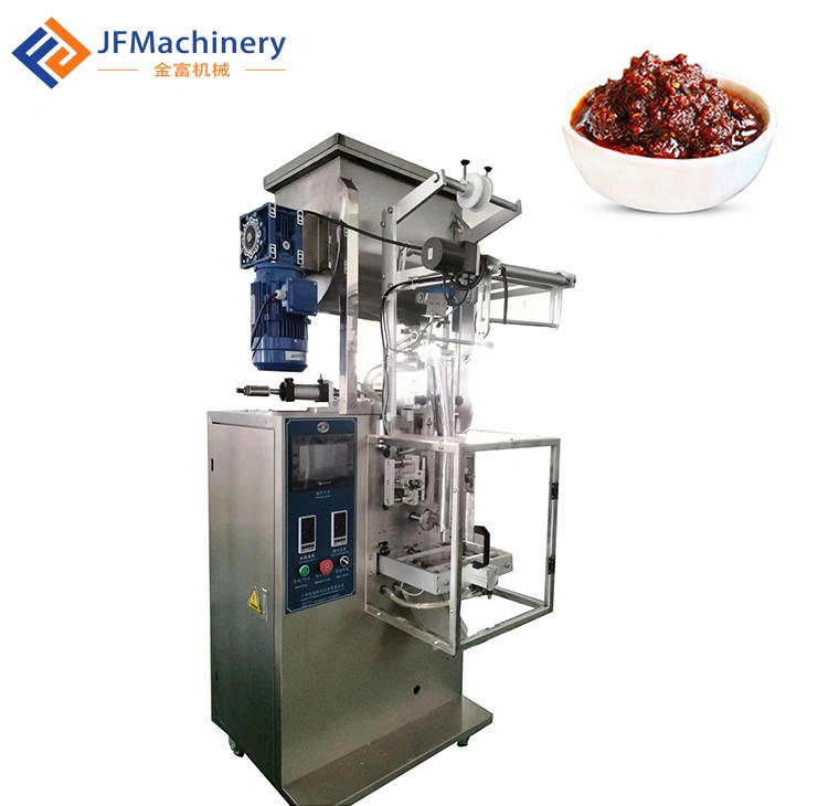 Automatic Small Sachet Food Chilli Spicy Butter Paste Filling Sauce Packaging Machine