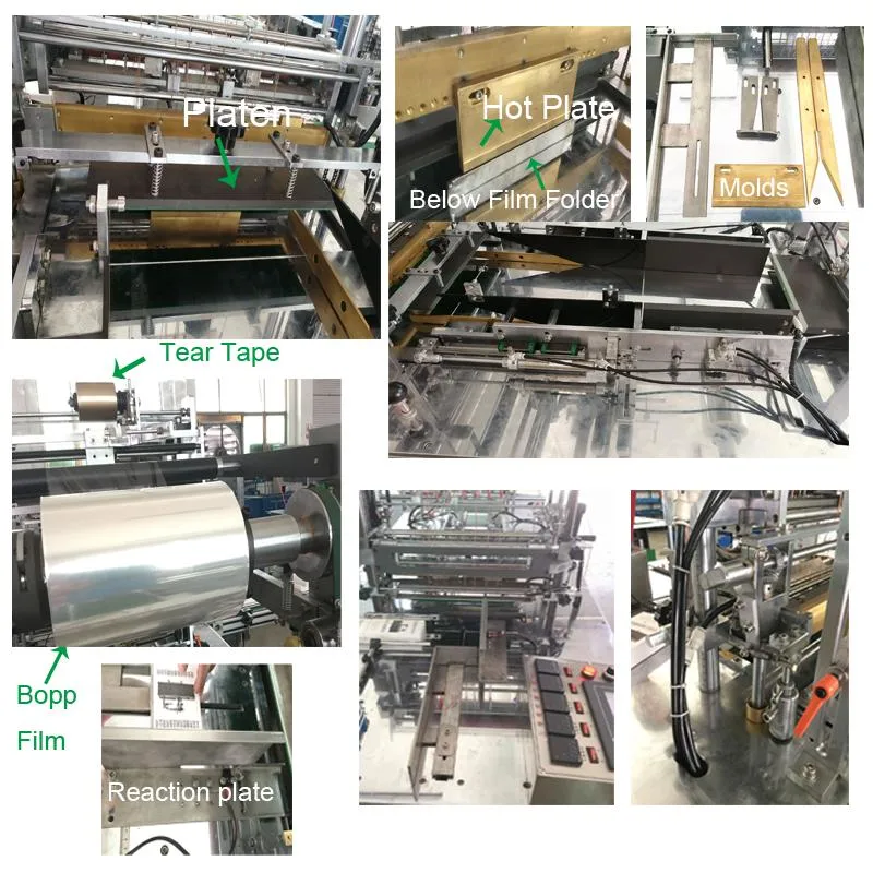 Automatic Wrapping/ Packing /Packaging Cellophane Overwrapping Machine for Cosmetic Perfume and Bread Box