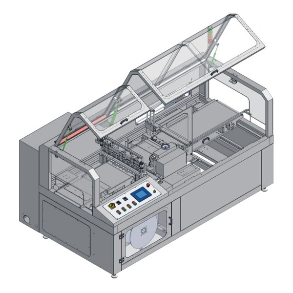 Food Industry Packaging Side Sealing PE Film Heat Shrink Package Machine