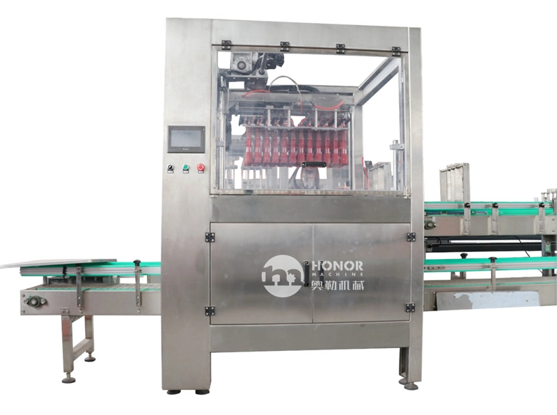 Natural Beverage Bottling Line Integrated Stainless Steel Automatic Carton Vacuum Packaging Equipment