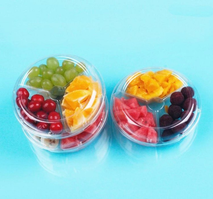 Plastic Pet Fast Food/Snack Tray Hinge Box Cup Cake Tray Packaging Thermoforming Machine