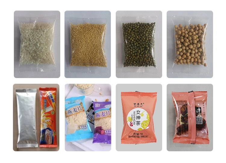 Faith Customizable Sachet Packing Machine for Granule Salt / Rice / Bean / Seeds /Solid Drink Garment Industry with CE