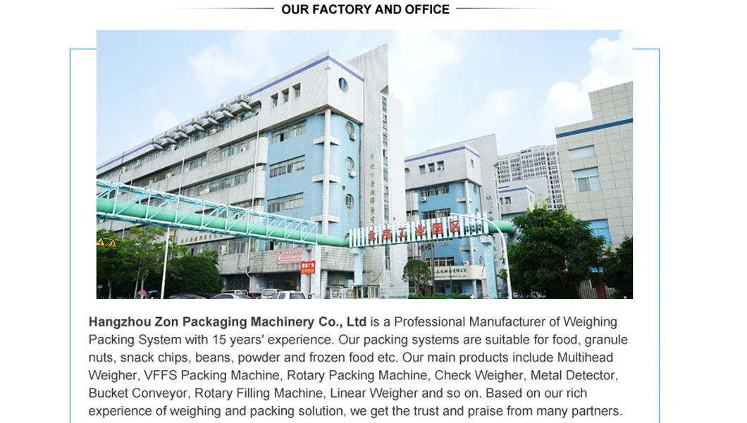 Factory Price Frozen Vegetables Food Packing Machine Zipper Premade Bag Doypack Packing Machine