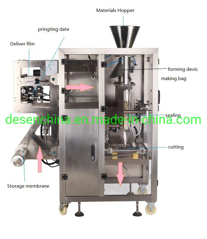 5% Discount off Honey/Ketchup/Sauce/Oil/Liquid/Lotion/Shampoo/Tomato Paste Food Sachet Pouch Packaging Bag Small Packing Filling Sealing Machine Price Auto