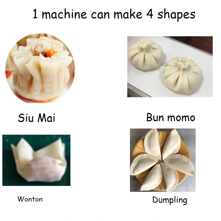Siomai Making Machine Chinese Food Momos Stuffing Bun Making Machine Dumpling Siomai Maker Machine
