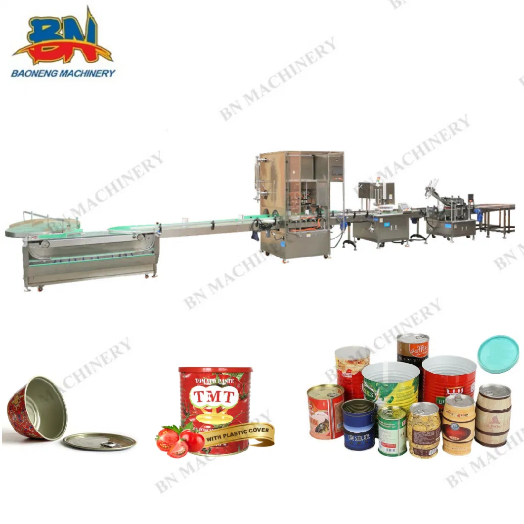 Automatic Bottle Juice Ketchup Sauce Paste Filling Machine with Servo Capping Line